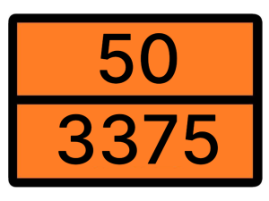 Табличка оранжевая 50-3375